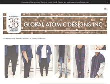 Tablet Screenshot of globalatomic.com